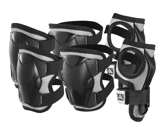 Stiga Aizsardzības kompl. Comfort JR melns XS Защитники