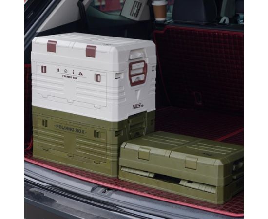 NCB4003 SALOKAMĀ KEMPINGA KASTĪTE AR VĀKU ZAĻA 50L NILS CAMP Туристический инвентарь