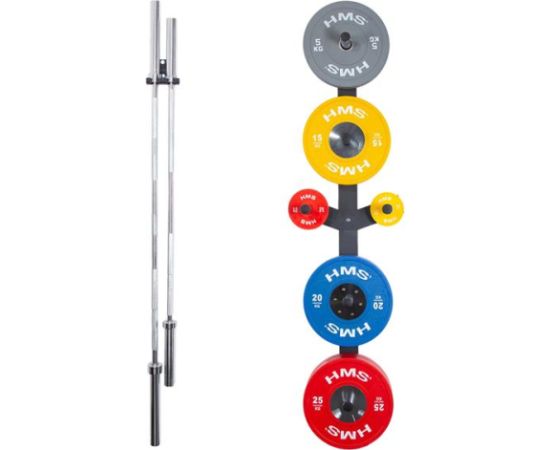 SIENAS TURĒTĀJU KOMPLEKTS STR28 BAR HOLDER + STR29 WEIGHT RACK HMS Принадлежности для фитнеса
