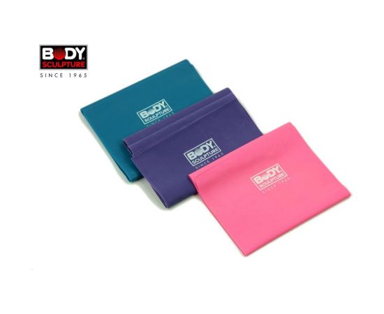 Pilates jostu komplekts BB 102NC fitnesa cimdi, saites un jostas