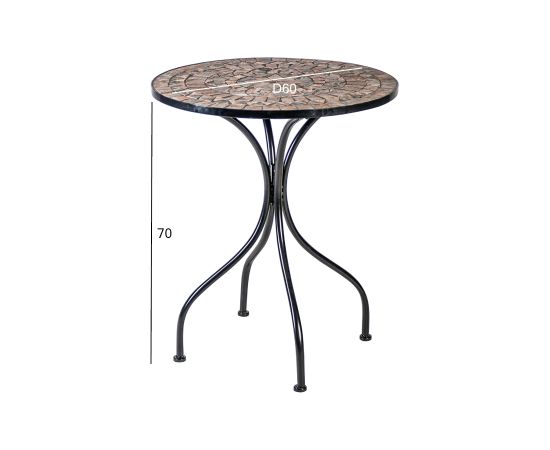 Стол MOSAIC D60xH70cм Новинки Для дома и сада 