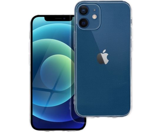 OEM   CLEAR Case 2 mm for IPHONE 12 Mini (camera protection) transparent transparent Neoriģinālie Maciņi