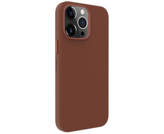 Evelatus Apple  iPhone 14 Pro Genuine Leather case with MagSafe Brown Neoriģinālie Maciņi
