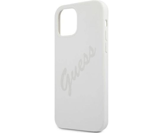 Guess Apple  iPhone 12 Pro Max 6.7'' Vintage Cover Cream Neoriģinālie Maciņi