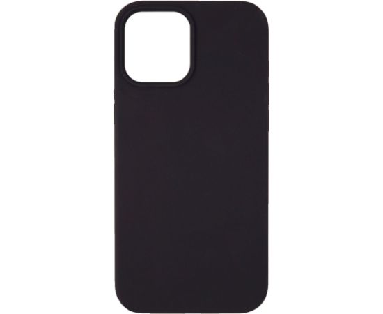 Evelatus Apple  iPhone 12/12 Pro Premium Soft Touch Silicone Case Black Neoriģinālie Maciņi