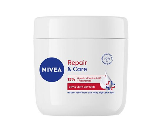 Nivea Repair & Care 15% Body Cream - Hydratační tělový krém 400ml Ķermeņa kosmētika