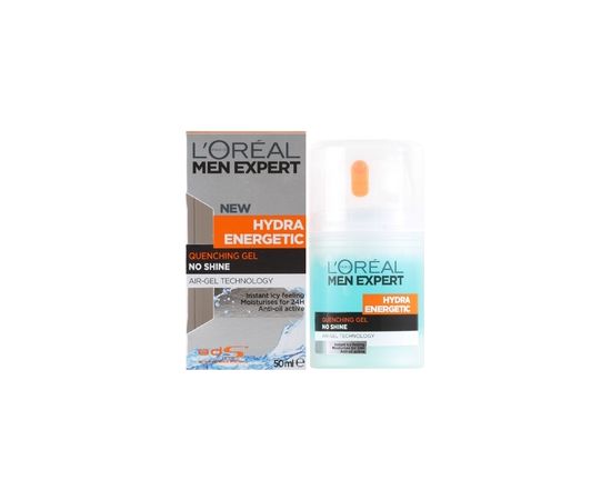 L'oreal Paris Men Expert Hydra Energetic Quenching Gel - Hydrating Gel 50ml Smaržas - NESAKĀRTOTS