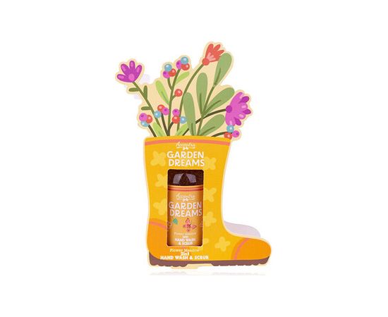 Accentra Garden Dreams Hand Wash & Scrub - Mýdlo a peeling na ruce 50ml Ķermeņa kosmētika