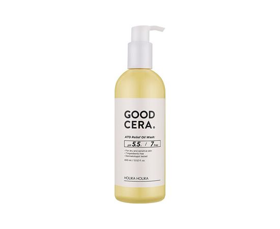Holika Holika ATO Relief Oil Wash - Mycí olej 400ml Ķermeņa kosmētika
