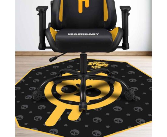 Subsonic Gaming Floor Mat Brawl Stars Drippy Skull Gaming krēsli