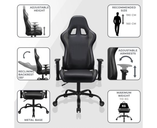 Subsonic Pro Gaming Seat DBZ SON GOKU Gaming krēsli