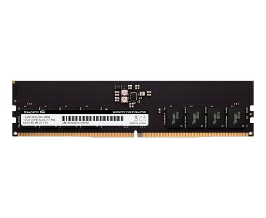 TeamGroup Elite, DDR5, 16 GB, 6000MHz, CL48 (TED516G6000C4801) Новинки Компьютерная техника