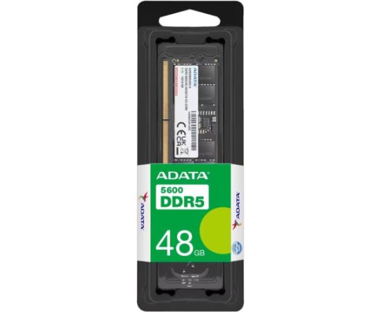 A-data ADATA DDR5 SO-DIMM 5600     48GB AD5S560048G-S Jaunumi - Datori