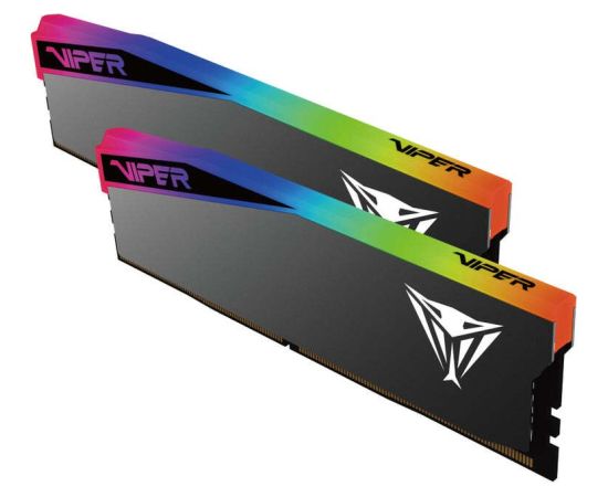 Patriot Viper Gaming RGB Elite 5 Ultra DDR5-6400 RAM, CL 32, AMD EXPO, Intel XMP 3.0 - 2x 32GB RAM Operatīvā atmiņa