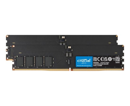 DDR5 64GB/6400 (2*32GB) CL52 CUDIMM Crucial Jaunumi - Datori