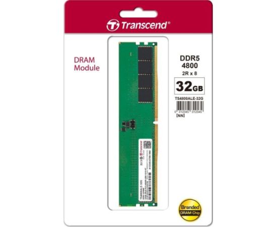 Transcend JetRam, DDR5, 32 GB, 4800MHz, CL40 (JM4800ALE-32G) Jaunumi - Datori