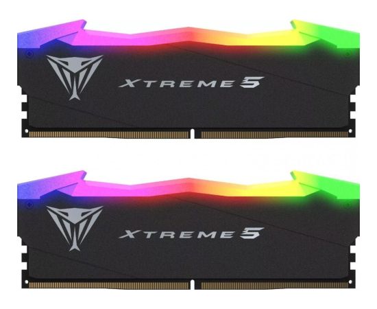 Patriot Viper Xtreme 5 RGB, DDR5, 48 GB, 8000MHz, CL38 (PVXR548G80C38K) RAM Operatīvā atmiņa