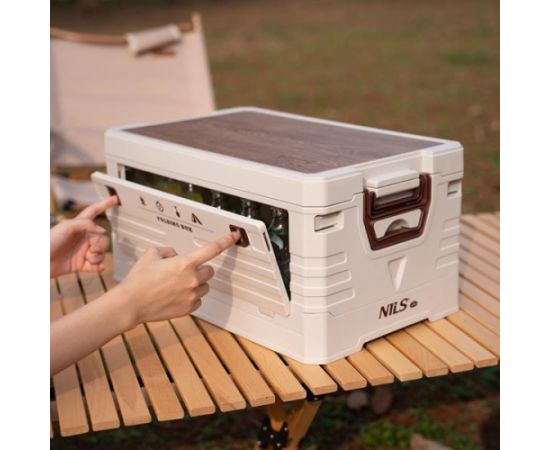 NCB4002 SALOKAMĀ KEMPINGU KASTĪTE AR VĀKU 2IN1 50L NILS CAMP Туристический инвентарь