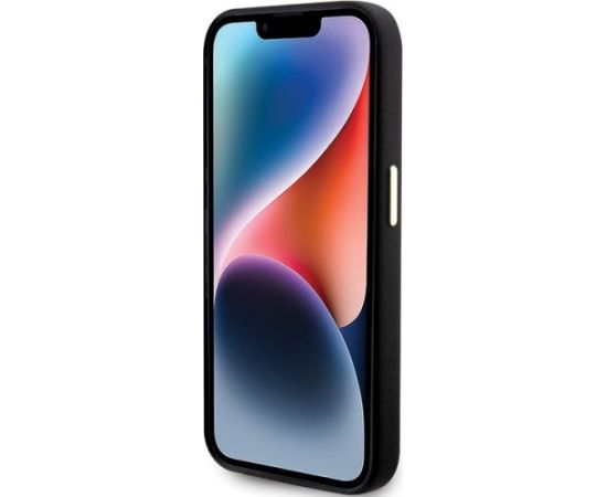 Guess GUHCP15LSMBSLK Aizmugurējais Apvalks Priekš Apple iPhone 15 Pro Neoriģinālie Maciņi