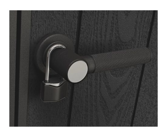 Keter Dārza šķūnis Deco Pent 11x7 valrieksts Dārza šķūņi  un uzglabāšana