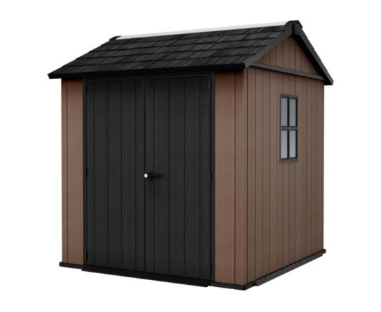 Keter Dārza šķūnis Newton Plus 7x7,5 brūns Dārza šķūņi  un uzglabāšana