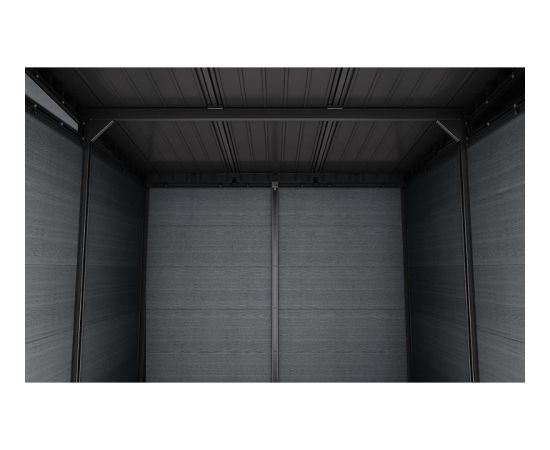 Keter Садовый сарай Deco Pent 9x7, ореховое дерево Садовые сараи и хранилища