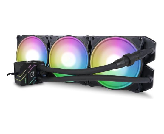 Alphacool Core 200 Aurora Reservoir Acetal/Acrylic with VPP Apex Pump (black, reservoir with pump) Procesoru dzesēšana