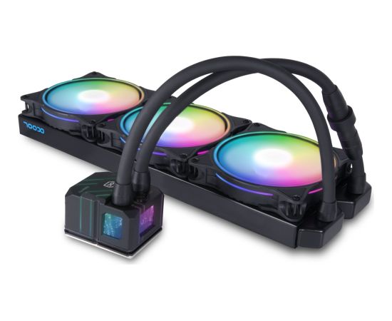 Alphacool Core 200 Aurora Reservoir Acetal/Acrylic with VPP Apex Pump (black, reservoir with pump) Procesoru dzesēšana