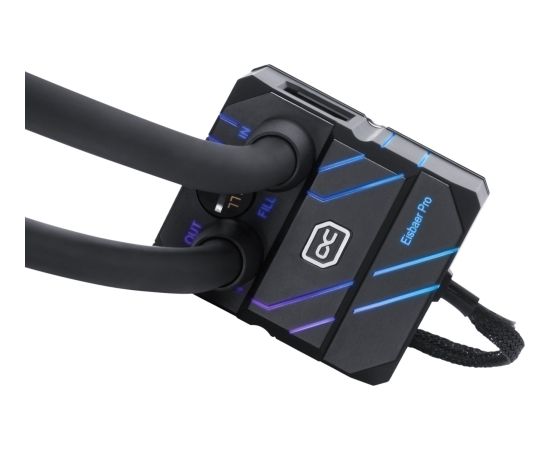 Alphacool Core 200 Aurora Reservoir Acetal/Acrylic with VPP Apex Pump (black, reservoir with pump) Procesoru dzesēšana