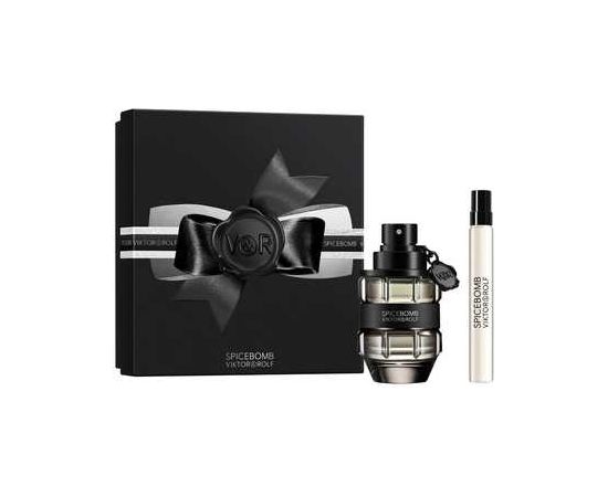 Viktor & Rolf Spicebomb Dárková sada EDT 50 ml a miniaturka EDT 10 ml 50ml Dāvanu komplekti