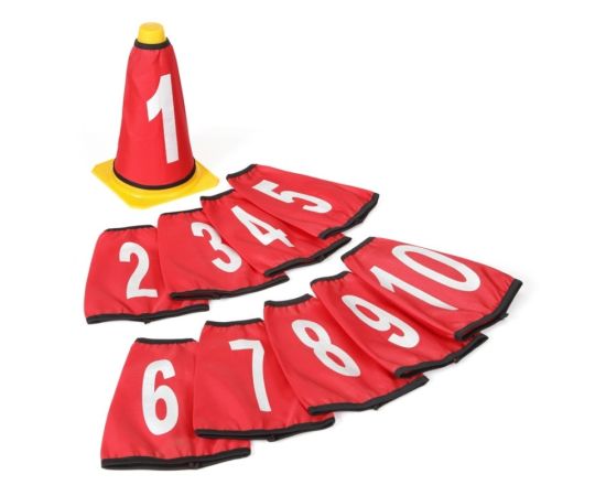 Yakimasport Yakima Sport T-shirts - numbers for cones, 10 pieces 100330 Принадлежности для фитнеса
