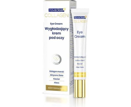 Yoskine NOVACLEAR Collagen Krem pod oczy wygładzaj. 15ml& Sejas kopšana