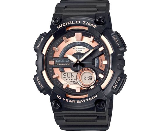 CASIO Gerton AEQ-110W-1A3VDF + BOX Rokas pulksteņi 