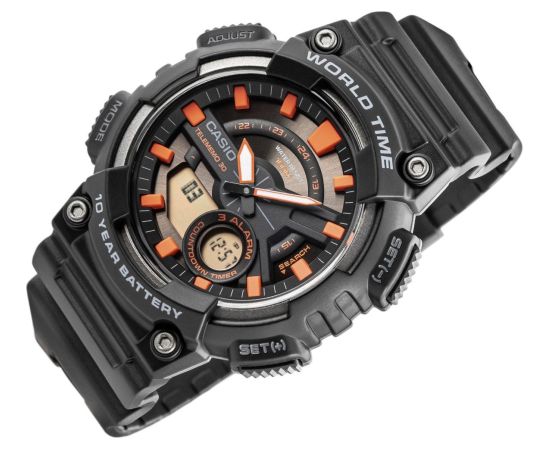 CASIO Gerton AEQ-110W-1A2VDF + BOX Rokas pulksteņi 