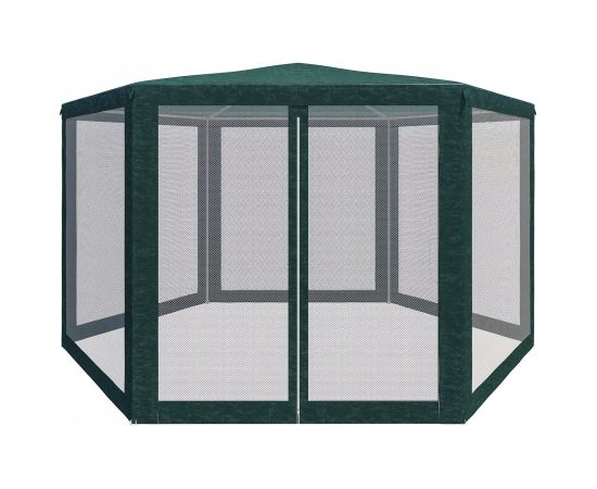 Saska Garden PA5 NAMIOT OGRODOWY PAWILON Z MOSKITIERĄ  6 ŚCIAN GREEN Новинки Для дома и сада 