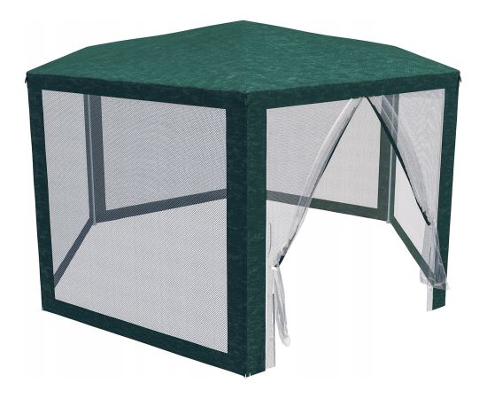 Saska Garden PA5 NAMIOT OGRODOWY PAWILON Z MOSKITIERĄ  6 ŚCIAN GREEN Новинки Для дома и сада 