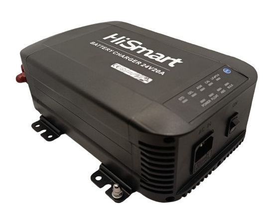 Lead Acid / LiFePO4 Smart Battery Charger 24V 20A UPS Nepārtrauktā barošana