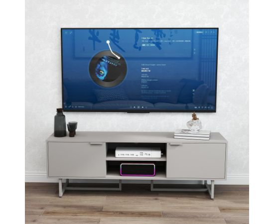 TV table CLARK 150x40xH50cm, taupe Новинки Для дома и сада 