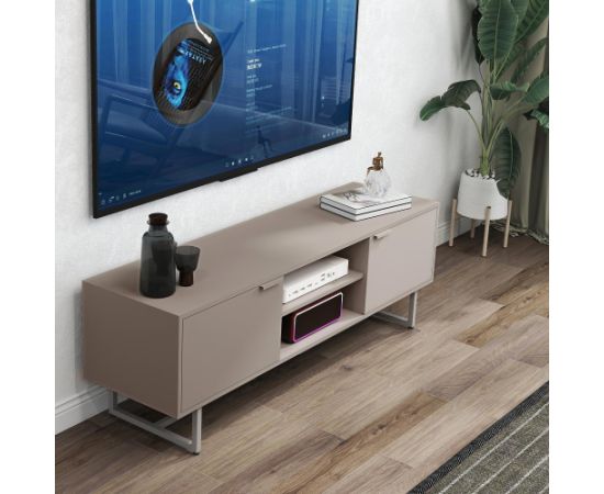 TV table CLARK 150x40xH50cm, taupe Новинки Для дома и сада 