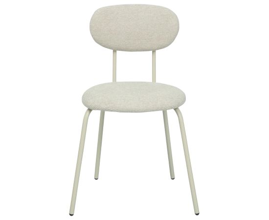 Krēsls KIRA bēšs Ēdamistabas mēbeļu komplekti