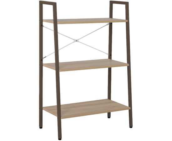 Shelf SANCIA 64x34xH97cm, oak/brown Новинки Для дома и сада 