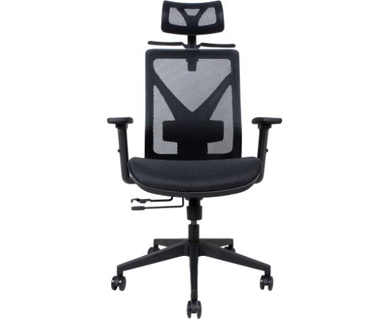 Darba krēsls MIKE melns siets Jaunumi -Dārzam