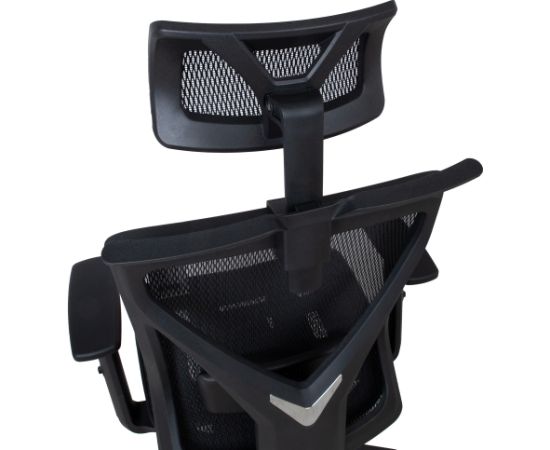 Darba krēsls MIKE melns siets Jaunumi -Dārzam