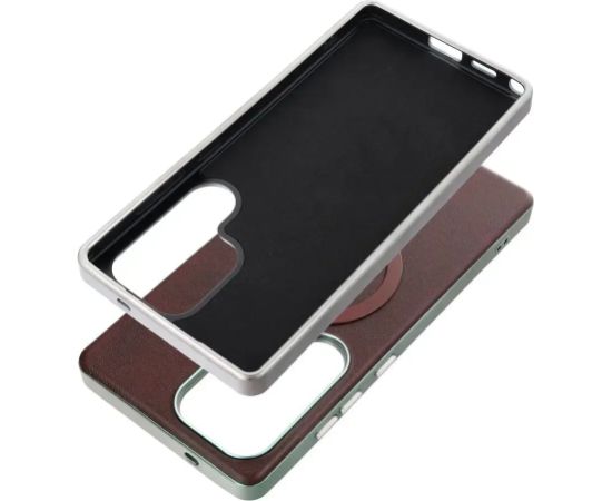 Fusion Gentalman Mag maciņš priekš Samsung S948 Galaxy S26 Ultra | MagSafe | brūns Neoriģinālie Maciņi