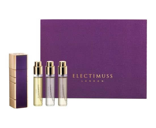 Set Electimuss: Nero Collection - Black Caviar, Parfum, Unisex, 10 ml + Nero Collection - Capua, Parfum, Unisex, 10 ml + Nero Collection - Mercurial Cashmere, Parfum, Unisex, 10 ml Dāvanu komplekti