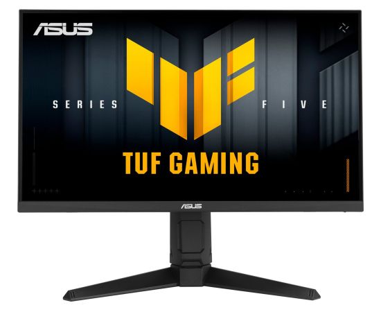 ASUS TUF Gaming VG259QL5A, Gaming Monitor - 24.5 - black, FullHD, Fast-IPS, HDMI, DP, VRR, 200Hz Panel Monitori