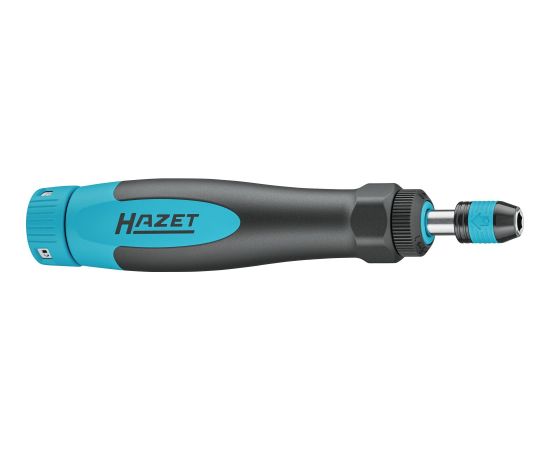 Hazet torque screwdriver 6004CT-12 black/blue, 0.2 - 1.2 Nm, 1/4" bit holder, round handle Новинки Для дома и сада 
