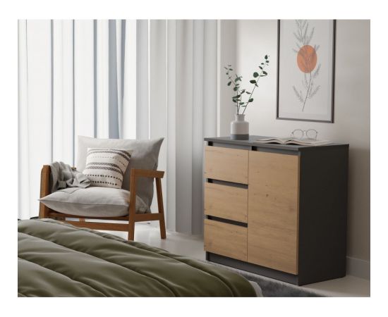 Top E Shop Topeshop 1D3S ANT/ART KPL chest of drawers Новинки Для дома и сада 