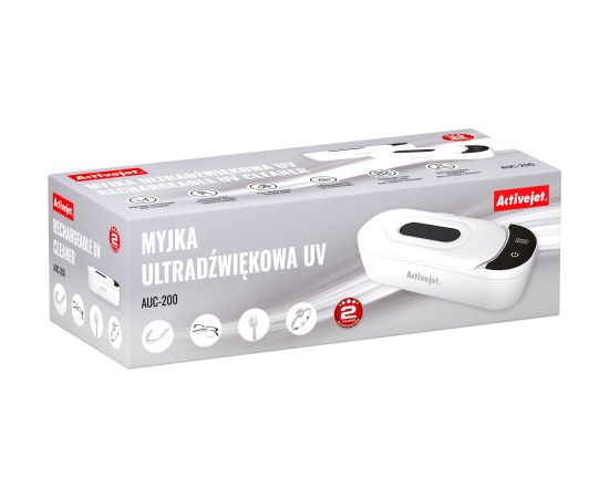Activejet AUC-200 white UV ultrasonic cleaner Gaisa attīrītāji