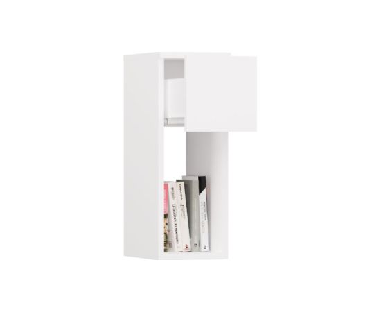 Top E Shop GALAX 20/1S WHITE BEDSIDE TABLE Naktsskapīši